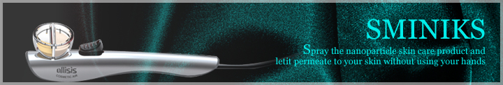 sminiks Spray the nanoparticle skin are product and letit permeate to your skin without using your hands