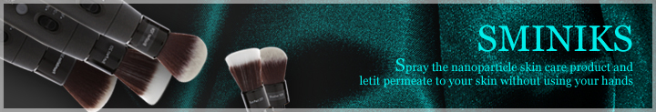 sminiks Spray the nanoparticle skin are product and letit permeate to your skin without using your hands